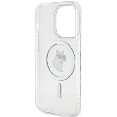 7. Karl Lagerfeld IML Choupette MagSafe case for iPhone 13 Pro Max - transparent