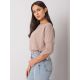 3. Blouse-RV-BZ-7362.19-dark beige (RV-BZ-7362.19)