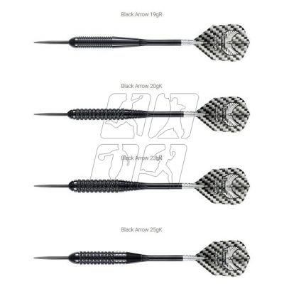 5. Harrows Black Arrow Steeltip HS-TNK-000013143