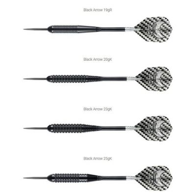 5. Harrows Black Arrow Steeltip darts HS-TNK-000013143