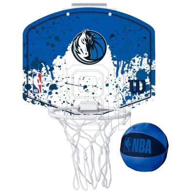 2. Basketball board Mini Wilson NBA Team Dallas Mavericks Mini Hoop WTBA1302DAL
