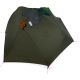 9. MSR Hubba Hubba Bikepack 2 Person Green, Red, White Triangle Tent