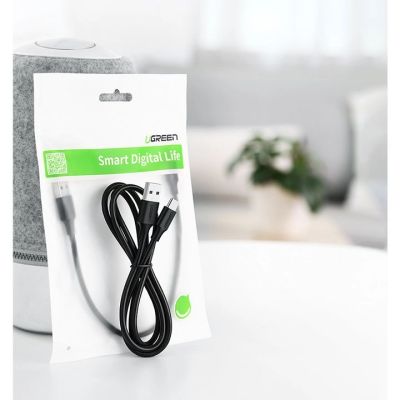 2. Ugreen US287 60118 USB-A / USB-C 3A cable 2m - black