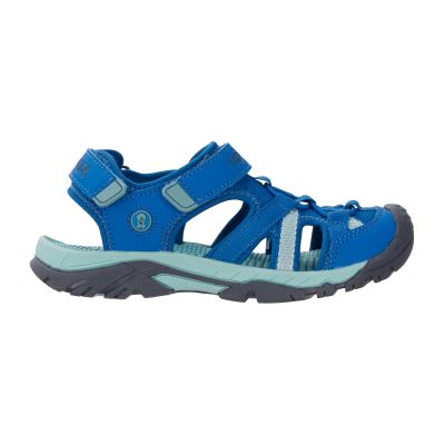 3. Trollkids Kids Stavanger Sandal XT cobalt blue/dusky turquoise/dark navy children's sports sandals for boys/girls (659-199)