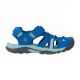 3. Trollkids Kids Stavanger Sandal XT cobalt blue/dusky turquoise/dark navy children's sports sandals for boys/girls (659-199)