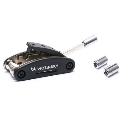 6. Wozinsky WWZ-01N 16-in-1 Multifunctional Bicycle Repair Tool Set - Black
