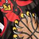 3. Mitchell & Ness NBA Big Face 2.0 Atlanta Hawks Hoodie Black