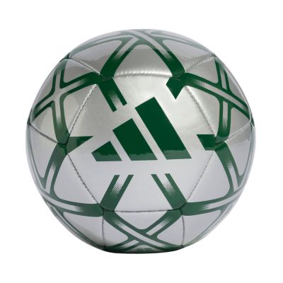 Adidas Starlancer Mini Silver-Green Soccer Ball JW1363