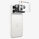 5. Spigen Optik Pro XL Glas.tR EZ Fit Tempered Glass Camera Screen Protector for iPhone 18 Pro Max - Dark Gray
