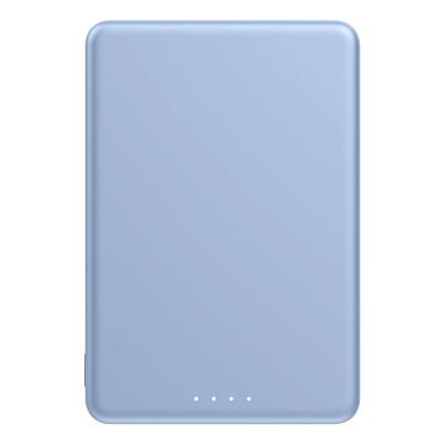 2. Xiaomi Super Slim Magnetic Power Bank 5000 Lithium-Ion (Li-Ion) 5000 mAh Wireless Charging Blue