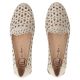 4. Women's leather openwork shoes, beige, Filippo DP7710