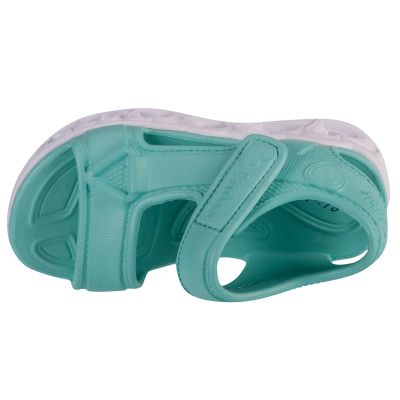 3. Skechers Heart Lights Sandal - Always Flashy 308045N-MNT Mint 25