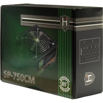 5. Inter-Tech HiPower SP-750CM Power Supply Module 750 W 20+4 pin ATX ATX Black