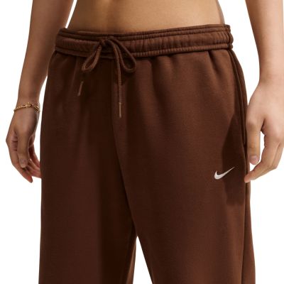 5. Nike Studio Fleece Medium Weigh Women's Pants Brown IM8078 259
