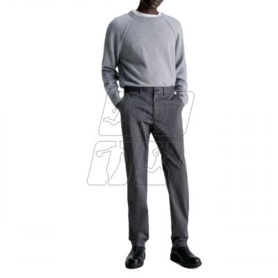 4. Calvin Klein Chino Satin Stretch Slim M K10K110963 trousers