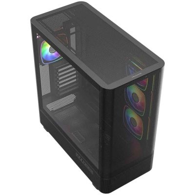 16. MODECOM VOLCANO AQ 300 ARGB MIDI BLACK CASE