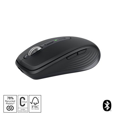 18. Logitech MX Anywhere 3S Graphite Mouse
