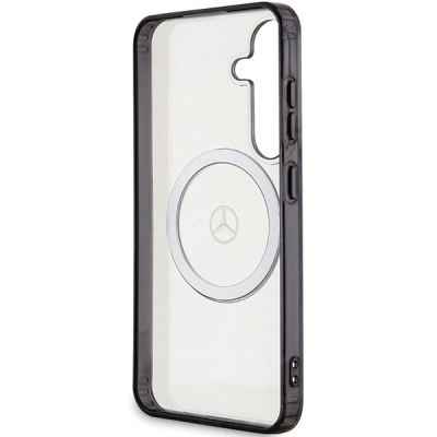 7. Mercedes Printed Logo MagSafe case for Samsung Galaxy S24 - transparent