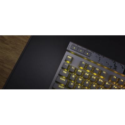 9. Corsair K70 MAX USB Gaming Keyboard German Black