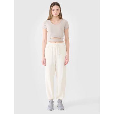 6. Women's jogger sweatpants 4F 4FWSS25TTROF0994-11S