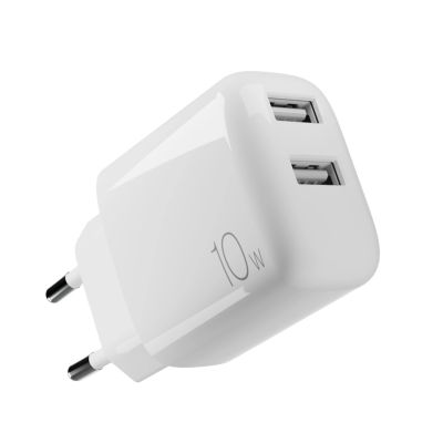 5. Puro PROLITE 10W 2x USB-A Wall Charger - White
