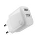 5. Puro PROLITE 10W 2x USB-A Wall Charger - White