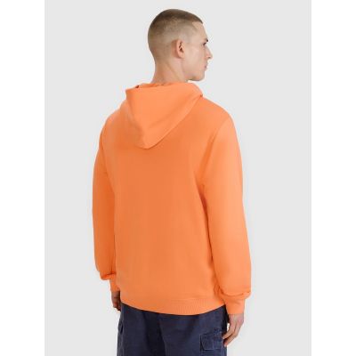 3. Men's sweatshirt with hood, open, 4F 4FRSS25TSWSM2201-70S