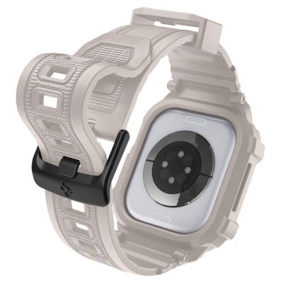 7. Spigen Rugged Armor Pro V2 Apple Watch Strap (46mm) - Beige