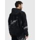 2. Men's 4F Warm loose fleece with hood 4F 4FRAW25TFLEM462-20A