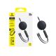 3. Baseus Free2Pull Mini 100W 3in1 USB-C Retractable Cable - 2xUSB-C 1.2m - Black