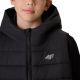5. Boy's vest 4F M313 deep black 4FJWSS26TVJAM313 20S