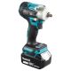 9. Makita DTW302Z Power Wrench 3/8" 3200 RPM Black, Blue 18V