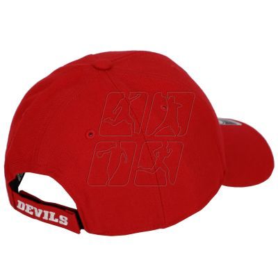 4. 47 Brand NHL New Jersey Devils MVP Cap H-MVP11WBV-RD