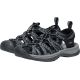 7. Keen Women's Sandals WHISPER 1028815 BLACK/STEEL GREY