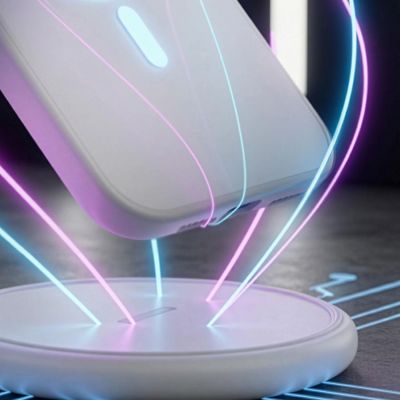 6. 3mk Smoke MagCase for iPhone 17 - white-translucent