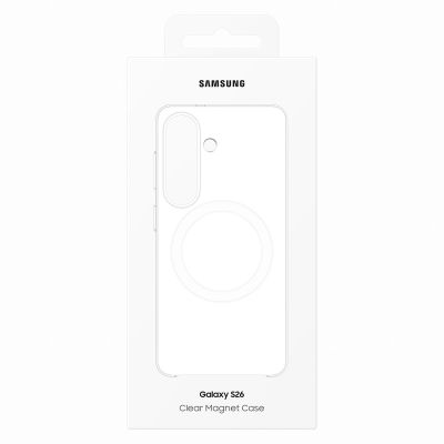3. Samsung Clear Magnet Case for Samsung Galaxy S26 compatible with MagSafe - transparent