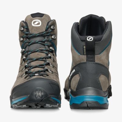 5. Scarpa ZG Trek GTX trekking shoes - titanium/lake blue size: 46