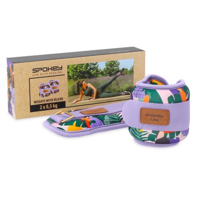 5. Spokey HOME JUNGLE ankle and wrist weights 2x 0.5 kg
