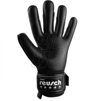 2. Reusch Legacy Arrow Silver goalkeeper gloves, black 5370204 7700