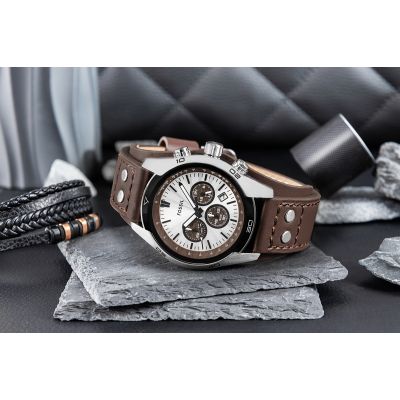 6. FOSSIL Coachman CH2565 Men's Watch + BOX