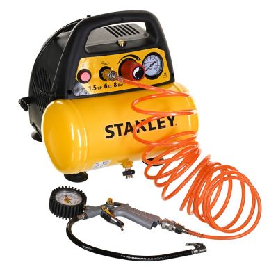 6. 6L oil-free compressor + STANLEY pneumatic kit