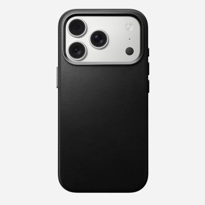 7. Nomad Traditional Leather Case for 16 cm (6.3") Mobile Phone Black