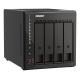 5. Qnap TS-453E-8G, Tower, 4 x 2.5"/3.5" SATA, Intel Celeron J6412 4C/4T, 8 GB DDR4 onboard not expandable, 2 x 2.5GbE, External adapter (PSU)