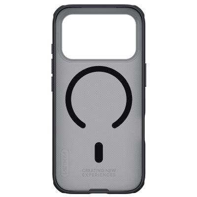 6. Nillkin Super Frosted Shield Pro MagSafe Compatible Case for iPhone 17 Pro - Transparent Black