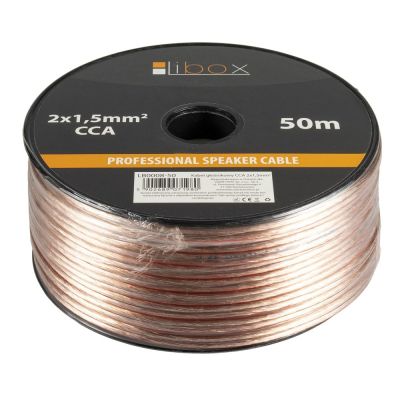 LIBOX SPEAKER CABLE LB0008-50 2X1.5MM (50M)