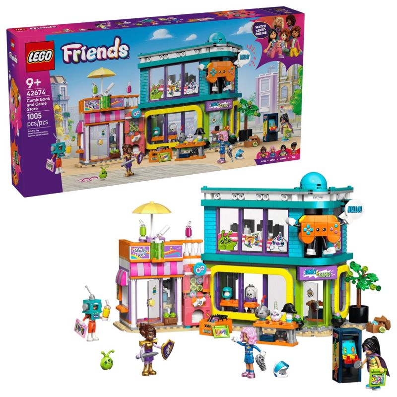 LEGO Friends 42674 - Game and Comic Shop