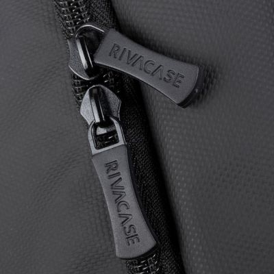 10. Rivacase Tegel 8465 Backpack Hiking Backpack Black Polyester