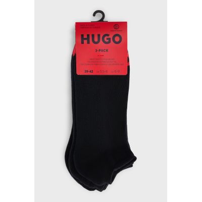 5. HUGO 3P LC long socks black (50514916-001)
