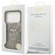 8. Guess Python Pattern MagSafe Case for iPhone 17 Pro / 18 Pro - Brown