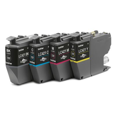 8. Brother LC-421VAL Ink Cartridge PagePack 4 pcs. Original Standard Yield Black, Cyan, Magenta, Yellow